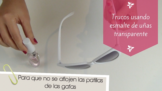Trucos caseros con esmalte de uñas
