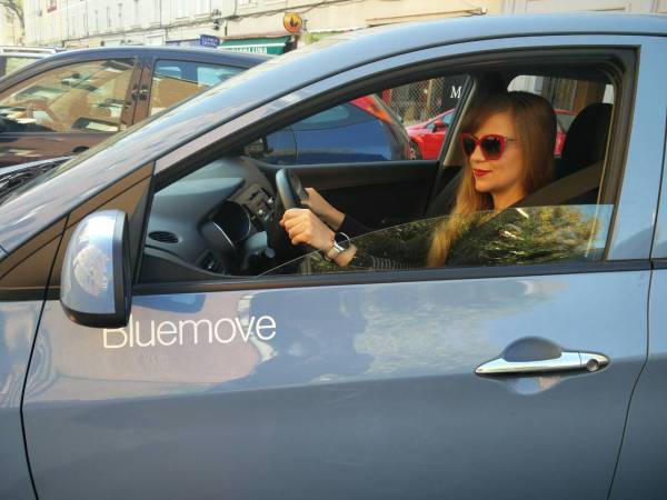 Probando Bluemove carsharing Madrid