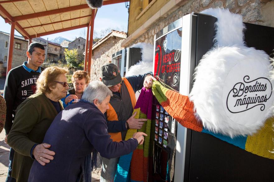 TRESVISO. Maquinas de vending para las nevadas