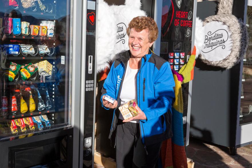 TRESVISO. Maquinas de vending para las nevadas