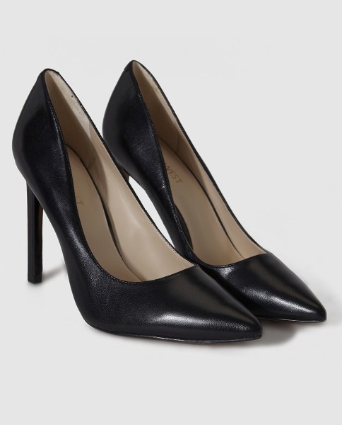 Zapatos negros de tacón alto de Nine West