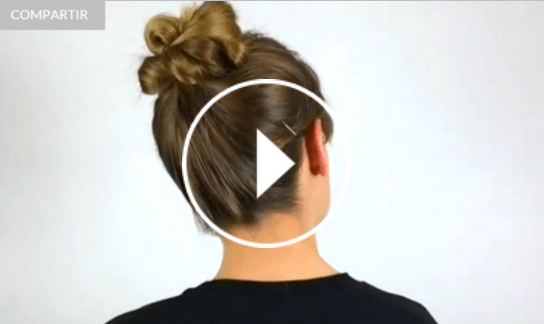 Ver vídeo messy bun moño deshecho en Cosmo