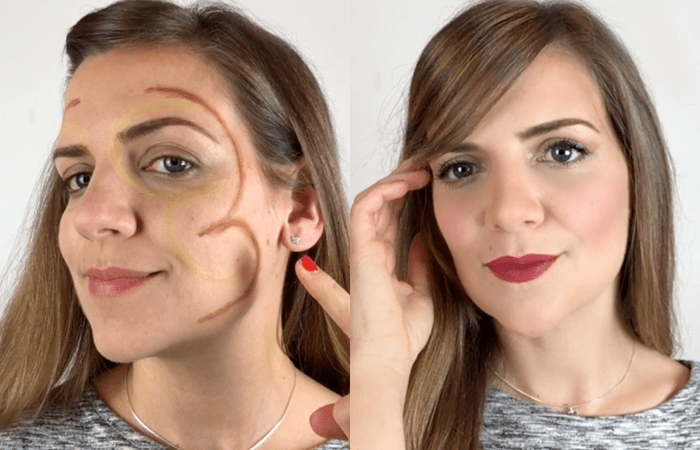 Collage contouring 3 + 3