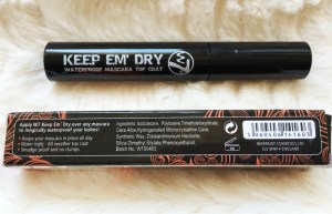 Keep Em' Dry W7 máscara waterproof 03