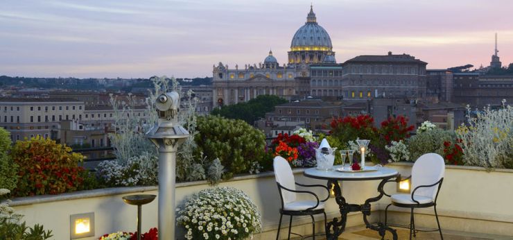 Les Etoiles Roof Garden Atlante Star Roma