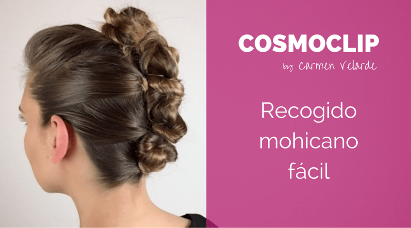 Recogido mohicano fácil paso a&nbsp;paso