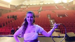 Actuando en el Auditorio de la Conciliación en Roma