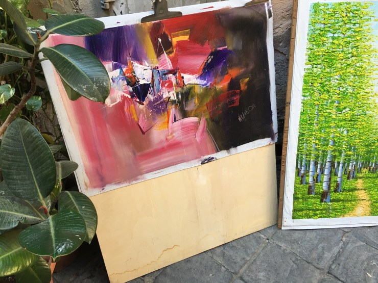 Tiendas de artesanías en Roma