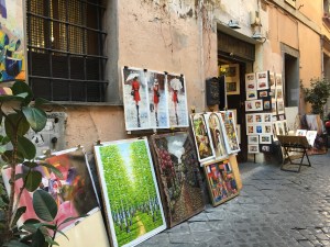 Tiendas de artesanías en Roma