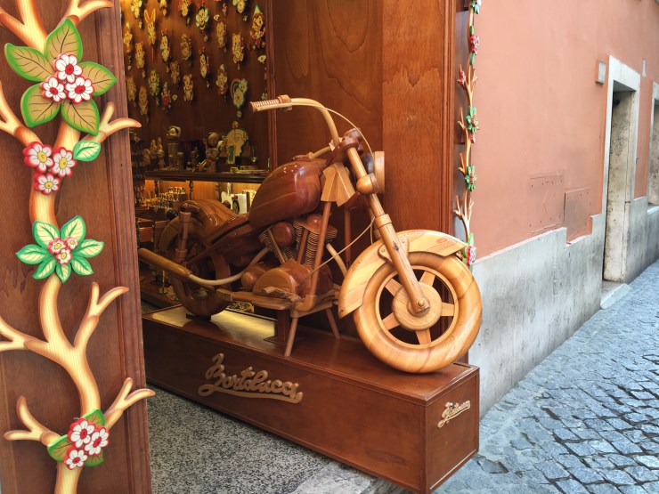 Tiendas de artesanías en Roma