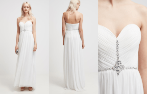 Vestido de novia de estilo griego de Mascara