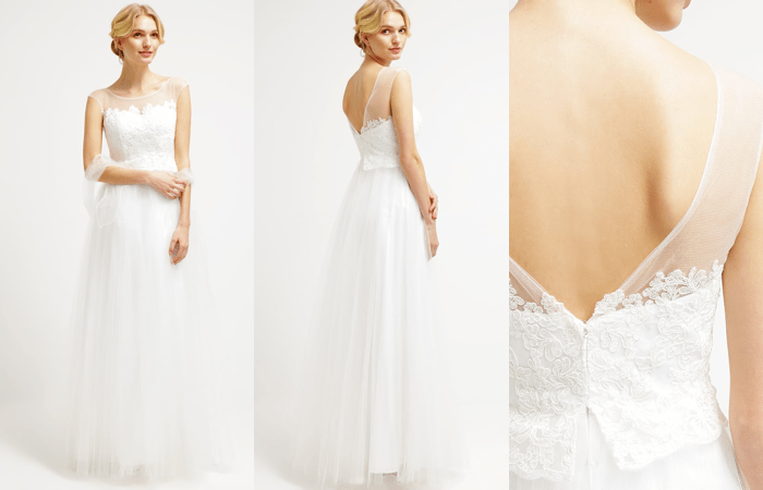 Vestido de novia de tul de Luxuar Fashion