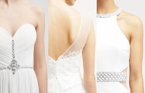 Vestidos de novia low cost de Zalando detalles