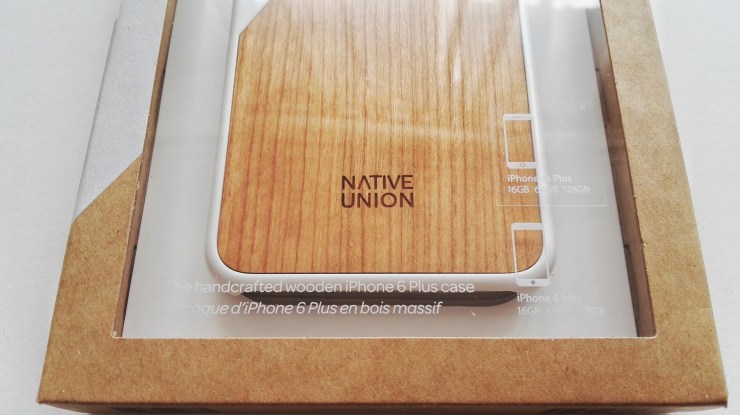 Funda de madera Native Union para iPhone 6s Plus 03