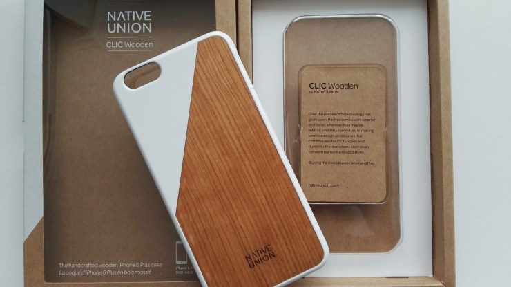 Funda de madera Native Union para iPhone 6s Plus 06