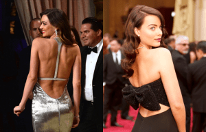 Vestidos con escotes de espalda originales