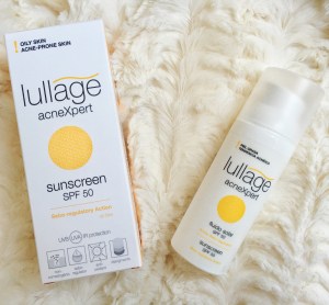Protector solar SPF 50 Lullage acneXpert 3