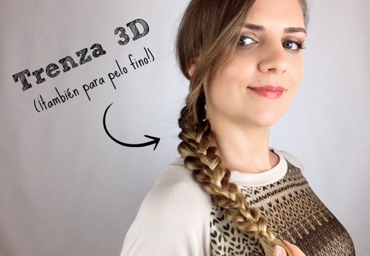 Trenza gruesa para pelo fino