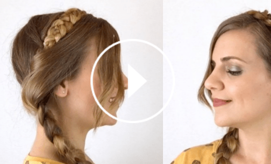 Ver vídeo media corona trenzada en Cosmo