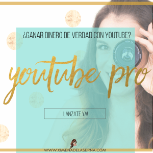 Ximena de la Serna curso YouTube Pro