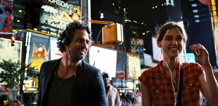 Begin again Times Square