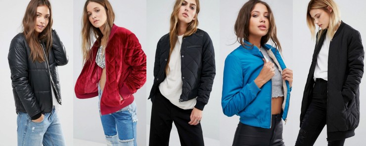 5 bombers de ASOS por menos de 50 euros