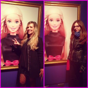 Azu y yo en Expo Barbie