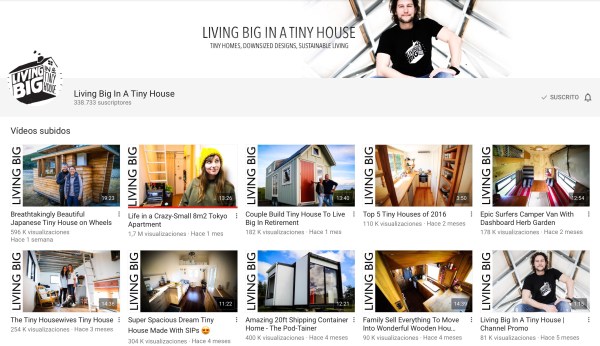 Linking big in a tiny house