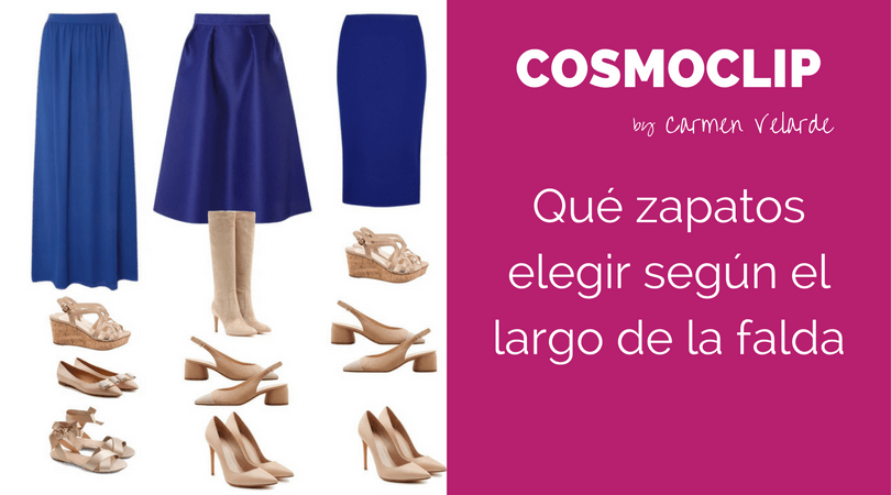 Qué zapatos llevar según el largo de tu&nbsp;falda