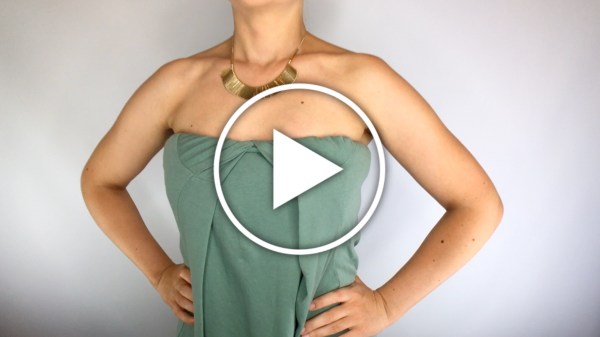 Ver vídeo DIY top con camiseta XXL en Cosmo