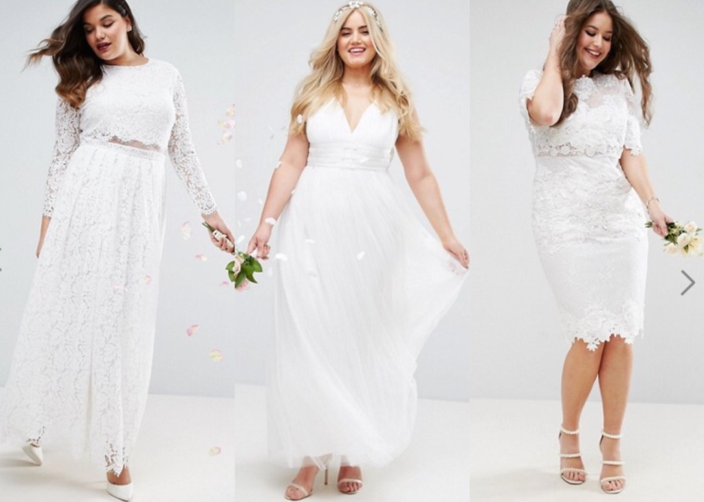 3 vestidos low cost para novias&nbsp;curvy