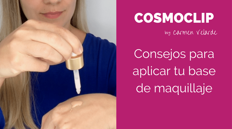 ¿Estás aplicando correctamente tu base de&nbsp;maquillaje?