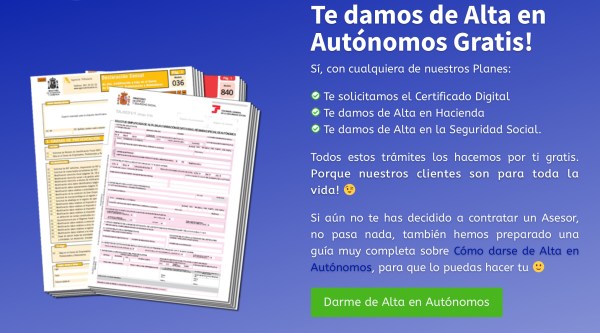 Asesoría online para autónomos