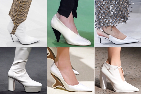 Tendencia zapatos blancos 2018