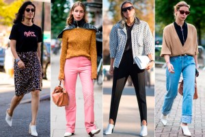 Tendencias 2018 zuecos blancos