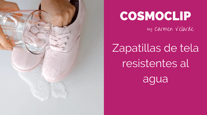 Truco para que tus zapatillas de tela no se estropeen con la&nbsp;lluvia