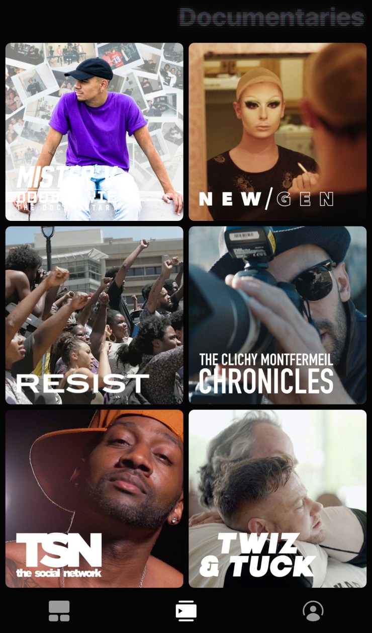 Blackpills app Documentaries