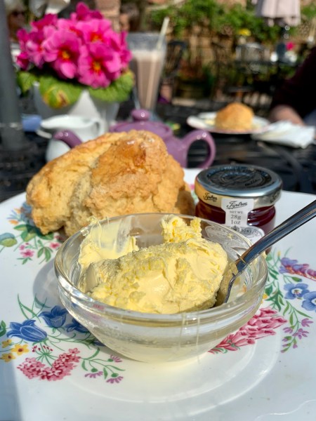 Cream tea en Cockington