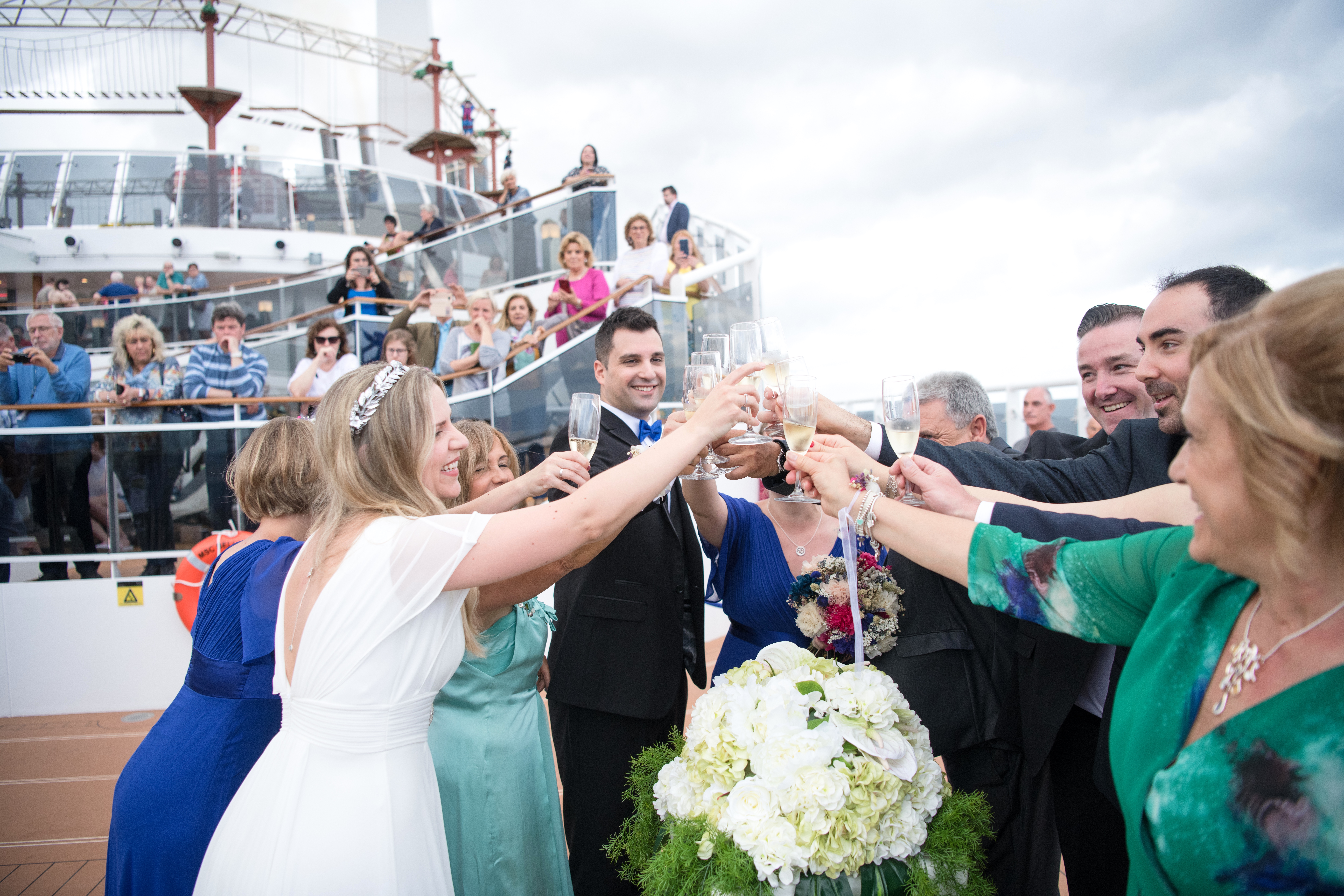 Boda Carmen y Edu MSC Bellissima