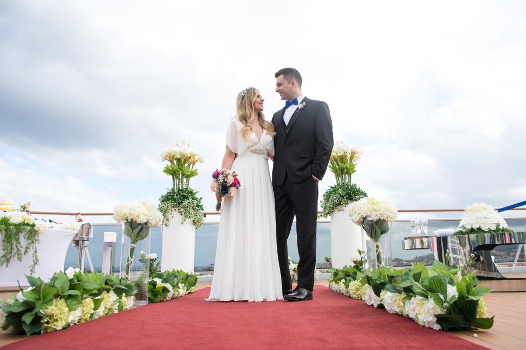 He cumplido mi sueño de casarme en el&nbsp;Mediterráneo