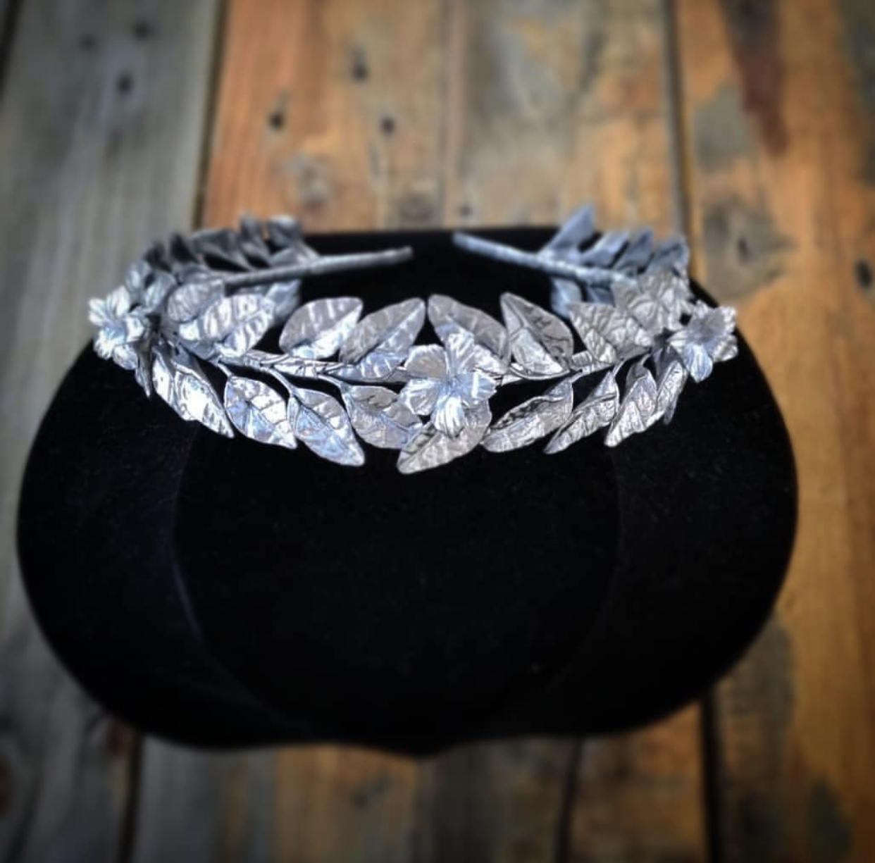 Tocado de novia de Jesús Romec