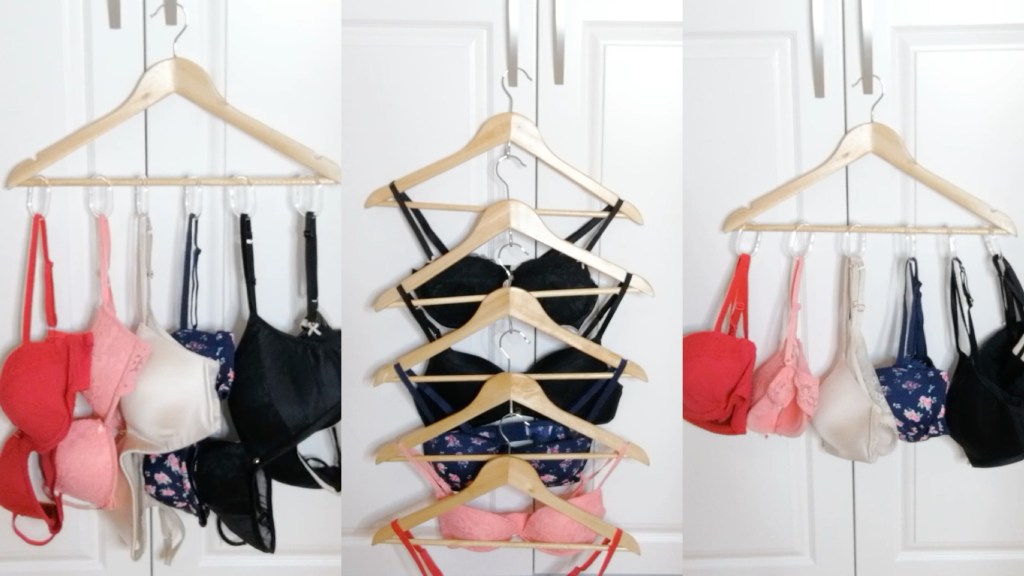 DIY: Ideas para almacenar sujetadores colgados para que no se&nbsp;deformen